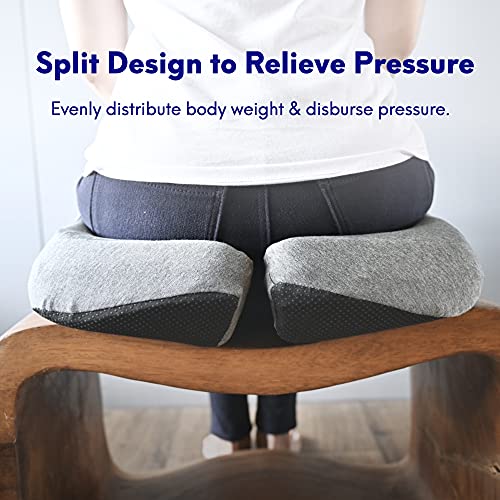Cushion Lab Patented Pressure Relief Seat Cushion for Long Sitting Hours on Office & Home Chair