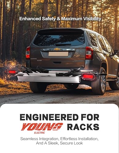 Young Bike Rack Brake Light & Plate Kit (2 Count)