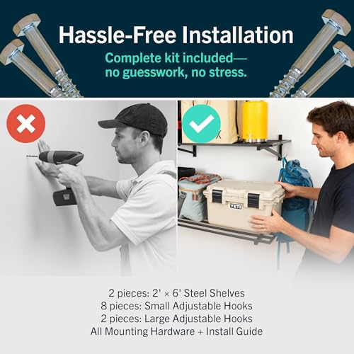 Garage Wall Shelf (2 Count)