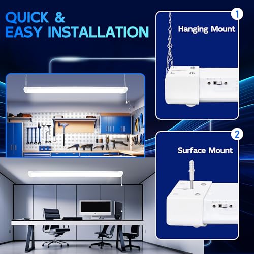 Pir Sensor 4FT 120W LED Shop Light