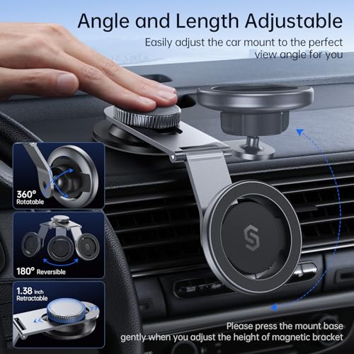 MagSafe Car Mount for Dashboard