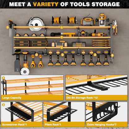 Power Tool Organizer Wall Mount