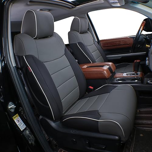 Custom Fit Tacoma Leather Car Seat Covers for Toyota Tacoma 2012 2013 2014 2015