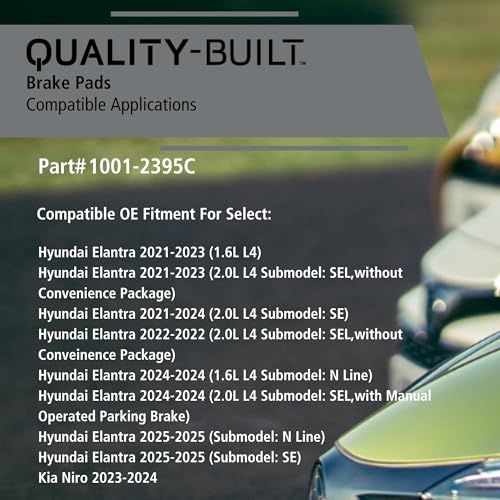 Rear Ceramic Brake Pads