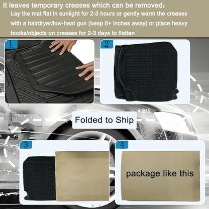 All Weather TPE Floor Mats Custom (3 Count)