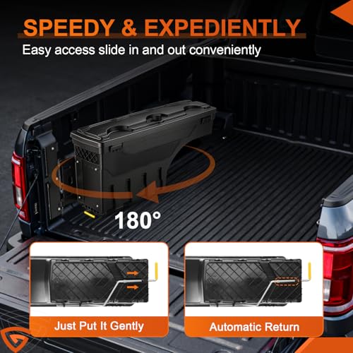 Truck Bed Swinging Toolbox Fits for Ford F (7.5 Count)