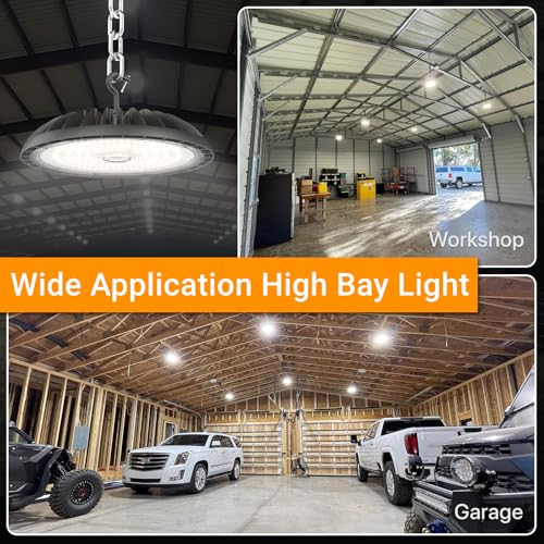 200W LED High Bay Light (4 Count)