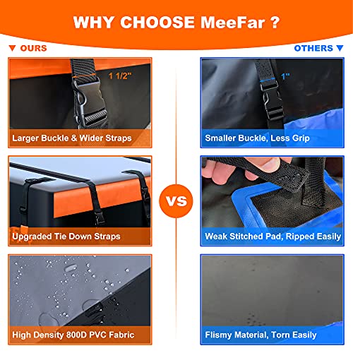 Car Roof Bag Rooftop Cargo Carrier Bag Waterproof 21 Cubic Feet roof Cargo
