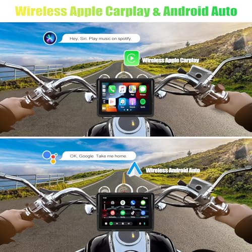 Motorcycle CarPlay Screen
