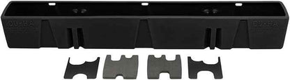 DuHa 20115 Behind-The-Seat Storage fits 2017-2026 Ford F250 F350 F450 F550 Regular Cab | Black Heavy-Duty Back Seat Organizer | Includes Dividers