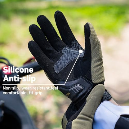 High Protection Motorcycle Gloves for Men
