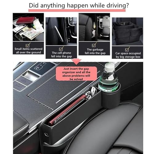 Car Seat Gap Storage Bag for Tesla Model Y 2023