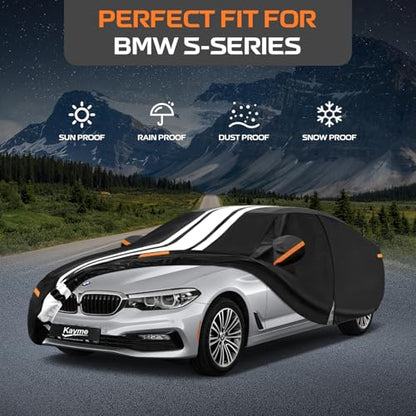 Heavy Duty Car Cover Custom Fit for BMW M5 5 Series