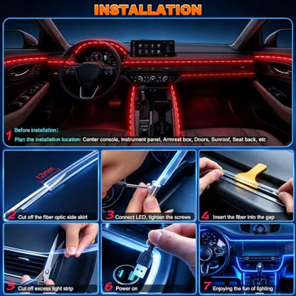 Interior Car LED Strip Lights