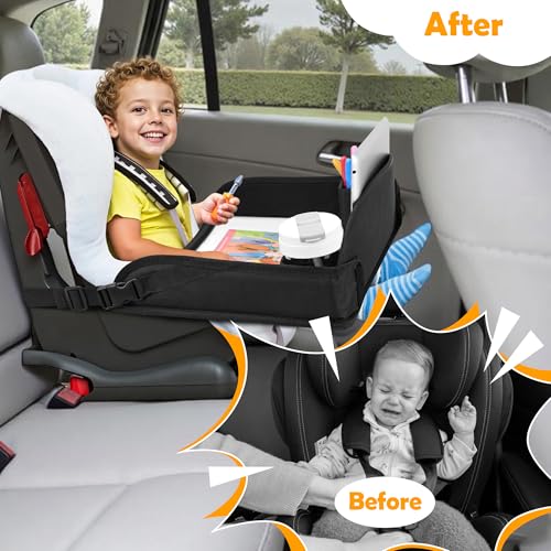 Kids Lap Desk Tray for Road Trip Activities
