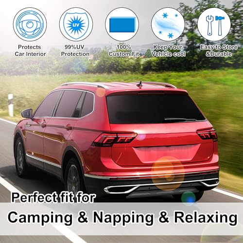 8PCS Window Shades for Volkswagen VW Tiguan 2018 (8 Count)