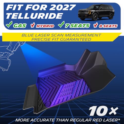 Vehicle Mats for 2027 Kia Telluride Gas 7