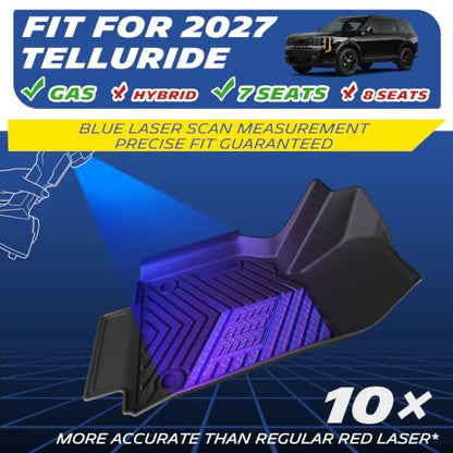 Vehicle Mats for 2027 Kia Telluride Gas 7