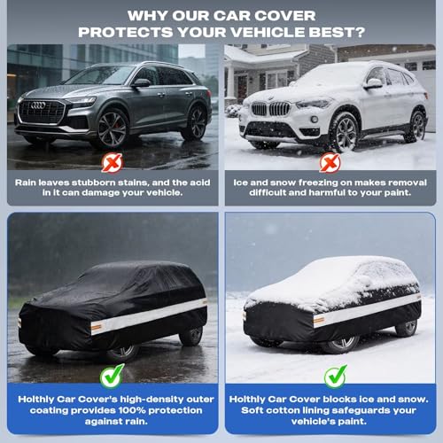 10 Layers Mini Van Car Cover Custom Fit for Kia Carnival