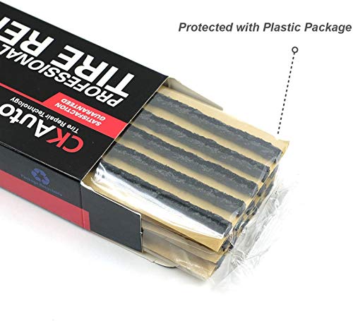 30 pcs 8" Black Tire Repair Strings Tire Repair Plugs (30 Count)