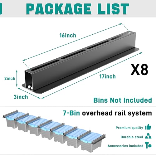 Ceiling Storage Rack (8 Count)