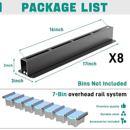 Ceiling Storage Rack (8 Count)