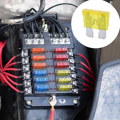 100 Pack Auto Fuses 20 AMP ATC