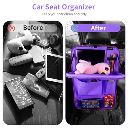Car Backseat Organizer with Foldable Tablet Holder (42.3288 Ounce)