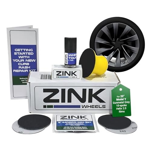 Premium Tesla Wheel Curb Rash Repair Kit for Model Y 20