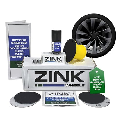 Premium Tesla Wheel Curb Rash Repair Kit for Model Y 20
