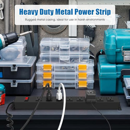 Heavy Duty Power Strip (2 Count)