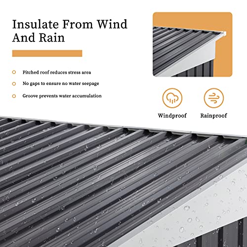 5 x 3 x 6 FT Outdoor Storage Shed Clearance