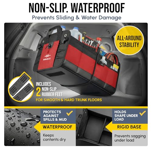 Large Car Trunk Organizer