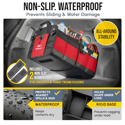 Large Car Trunk Organizer