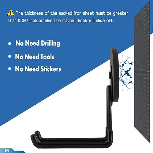 2 Pcs Magnetic Hook Heavy Duty (2 Count)