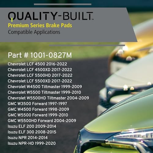 Front Semi Metallic Brake Pads