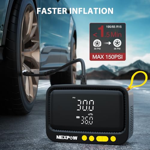 Tire Inflator Portable Air Compressor