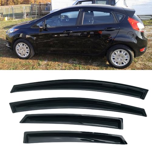 4PCS Window Wind Deflectors for 2009 (4 Count)
