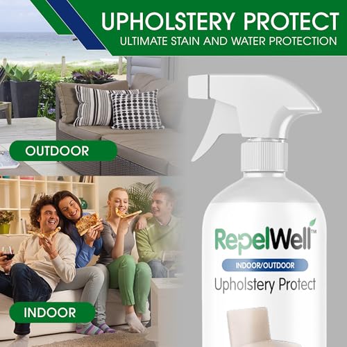 Non Toxic Fabric Protector Spray for Upholstery & Furniture (24 Fl Oz)