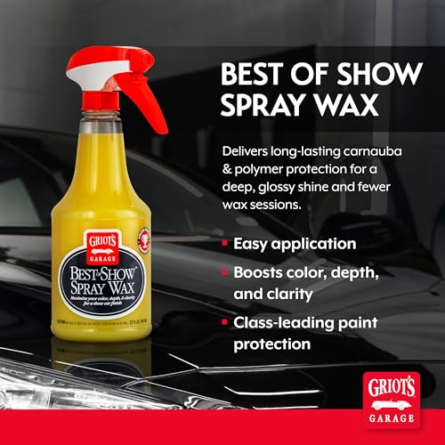 Best of Show Spray Wax for Car Detailing (22 Fl Oz)