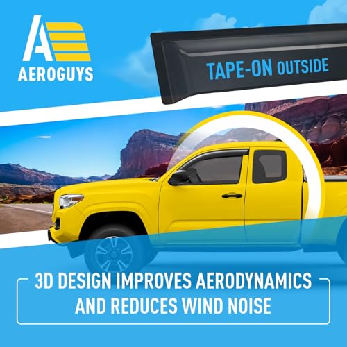 Extra Durable Window Deflectors Tape (2 Count)