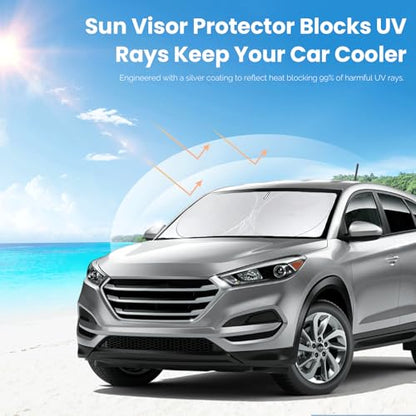 Windshield Sunshade for Hyundai Tucson 2016 2017 2018 2019 2020 2021 Shades