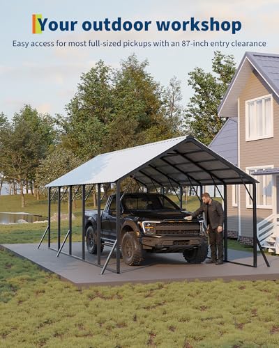 13x26x11 ft Metal Carport Kit