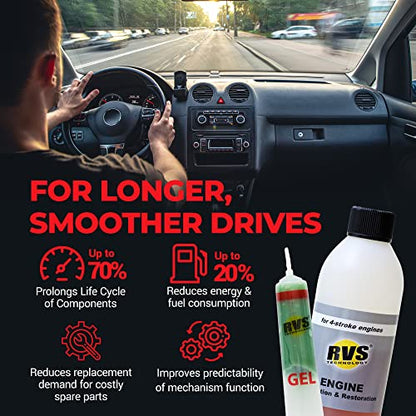 D8 engine oil treatment