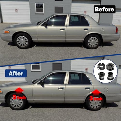 3" Front & 3" Rear Suspension Lift Kit for 2003