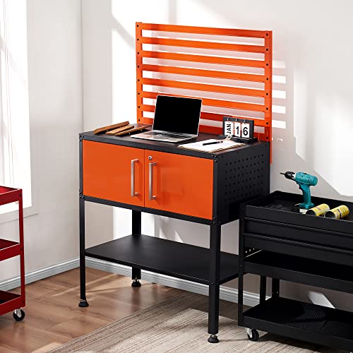 Metal Workbench for Garage