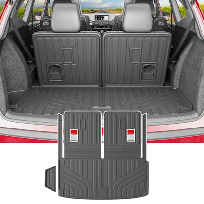Cargo Mat with Backrest Mats Compatible with 2022