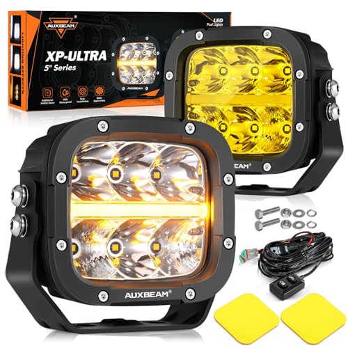 XP Ultra Series 5 Inch LED Light Pod Off (2 Count)