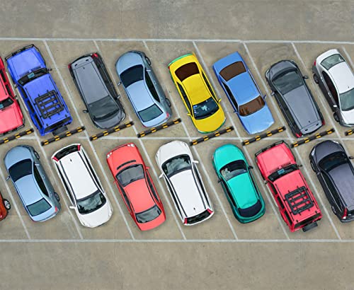 Parking Stopper for Garage Heavy Duty Rubber Parking Curb Stops 72” Garage Parking Stops 12