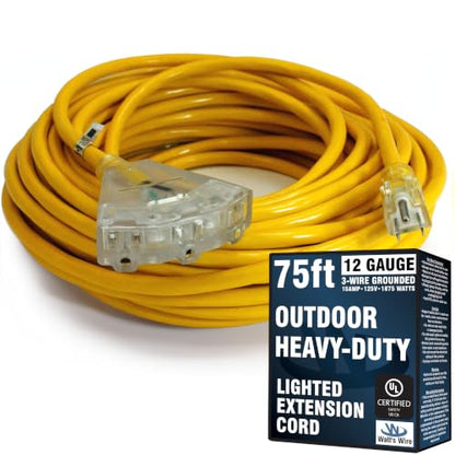 75 ft Outdoor Extension Cord